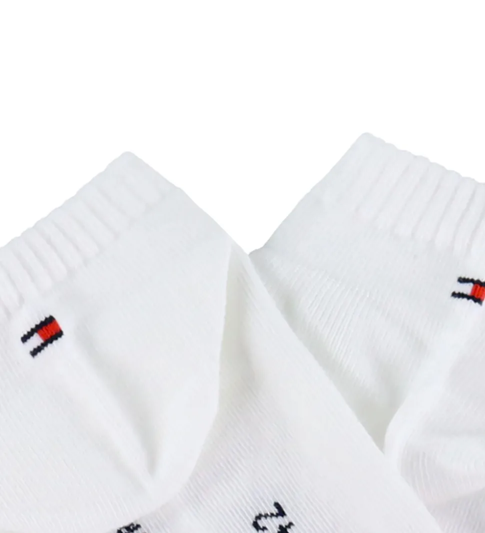Tommy Hilfiger Ankelstrømper - 2-pak - Hvid