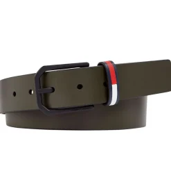 Tommy Hilfiger Bælte - 3,5 cm - Dark Olive