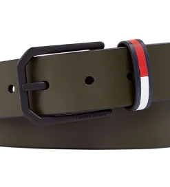 Tommy Hilfiger Bælte - 3,5 cm - Dark Olive