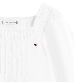 Tommy Hilfiger Bluse - Broderie Anglaise - White