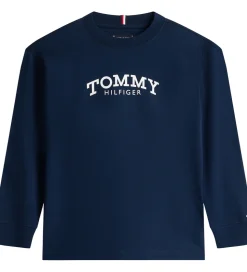 Tommy Hilfiger Bluse - Monotype - Dark Night Navy