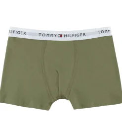 Tommy Hilfiger Boxershorts - 3-pak - Brisk Blue/Utility Sage/Des