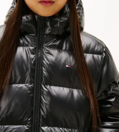 Tommy Hilfiger Dunfrakke - Long - Black