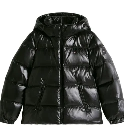 Tommy Hilfiger Dunjakke - Essential Down - Sort