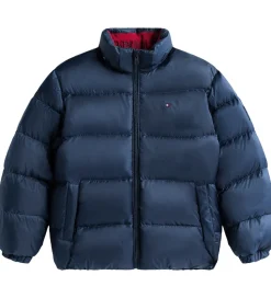 Tommy Hilfiger Dunjakke - Essential Down - Dark Night Navy