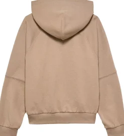 Tommy Hilfiger Hættetrøje - Tonal Chest - Malted Milk