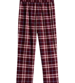 Tommy Hilfiger Nattøj - Straight - Tartan Reiker Burgundyred