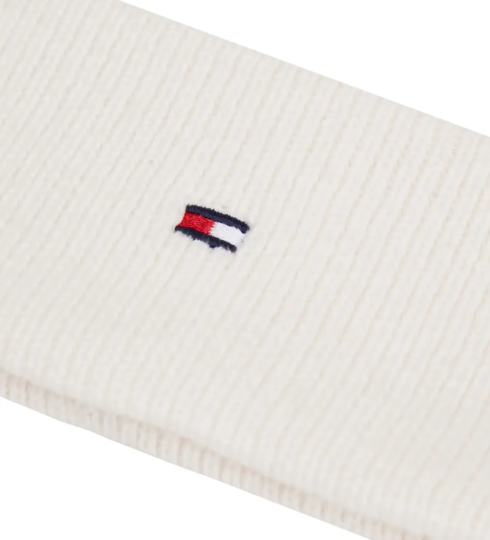 Tommy Hilfiger Pandebånd - Strik - Ancient White