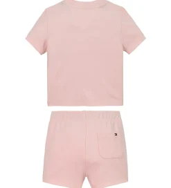 Tommy Hilfiger Shortssæt - Monotype - Precious Pink