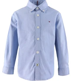 Tommy Hilfiger Skjorte - Stretch Oxford - Calm Blue