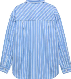 Tommy Hilfiger Skjorte - Stripe - Light Powdery Blue Stripes