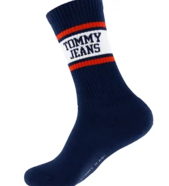 Tommy Hilfiger Strømper - 3-pak - Hvid/Navy