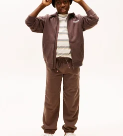 Tommy Hilfiger Sweatpants - Mini Corp - Black Walnutbrown