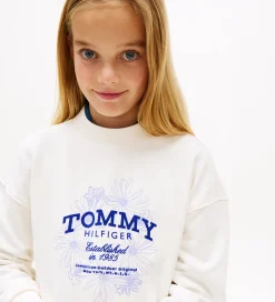 Tommy Hilfiger Sweatshirt - Crew - Ancient White