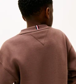 Tommy Hilfiger Sweatshirt - Mini Corp - Black Walnutbrown