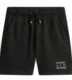 Tommy Hilfiger Sweatshorts - Flag - Sort