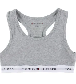 Tommy Hilfiger Toppe - 2-pak - Hvid/Gråmeleret