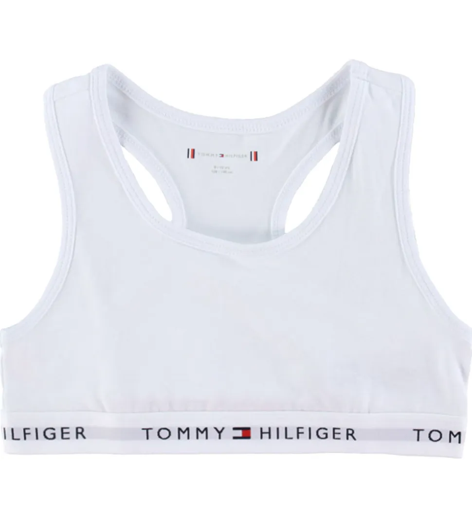 Tommy Hilfiger Toppe - 2-pak - Hvid/Gråmeleret