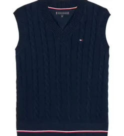 Tommy Hilfiger Vest - Strik - Dark Night Navy
