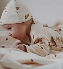 VACVAC Gaveæske - Bukser m. Fødder/Hue/Body l/æ - Rib - Croissan