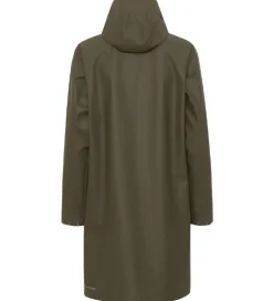 Ver de Terre Regnfrakke - PU - Dark Moss