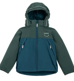 Viking Softshelljakke m. Fleece - Play - Dark Green
