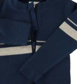 Voksi Cardigan - Uld - Poppy Blue