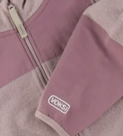 Voksi Fleecejakke - Uld - Soft Grape