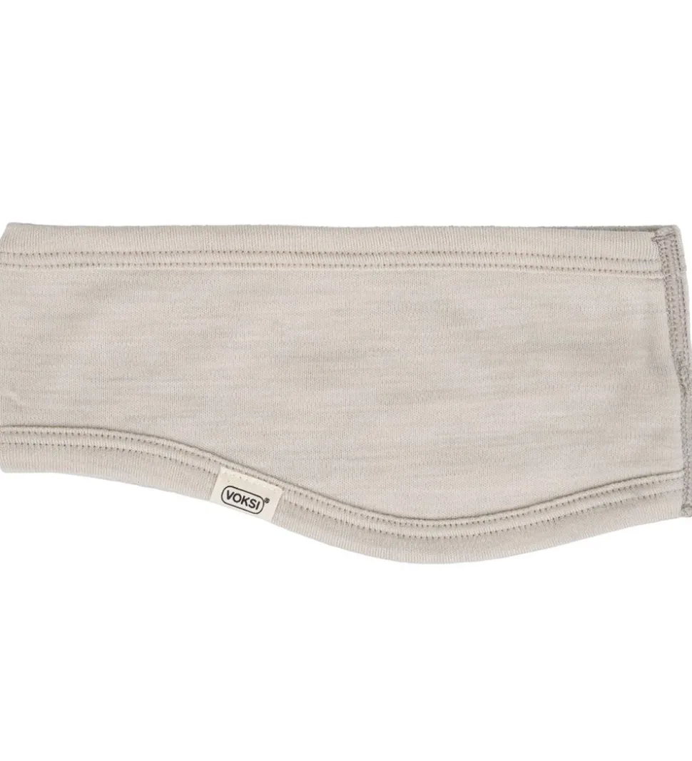 Voksi Pandebånd - Uld - 2-lags - Seashell Sand