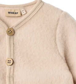 Wheat Cardigan - Uldfleece - Kari - Pale Lilac