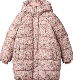 Wheat Dynejakke - Yrsa - Rose Powder Flowers