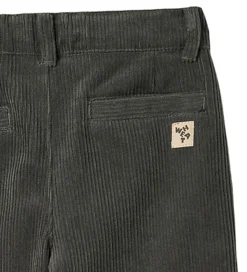 Wheat Fløjlsbukser - Hugo - Black Sea