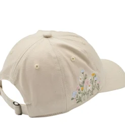 Wheat Kasket - Cecil - Sandshell m. Blomster