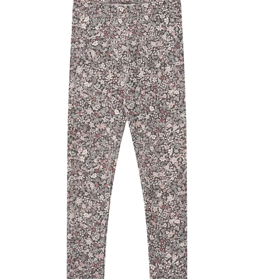 Wheat Leggings - Jules - Purple Stone Flowers