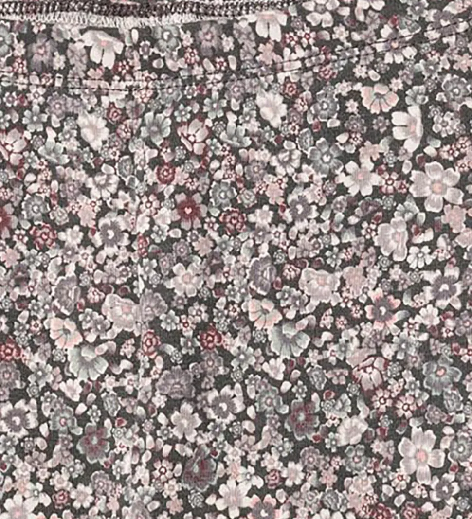 Wheat Leggings - Jules - Purple Stone Flowers