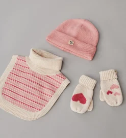 Wheat Luffer - Uld - Jacquard - Towsi - Offwhite Melange m. Hjer