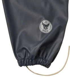 Wheat Regnbukser m. Seler - PU - Charlo - Ink