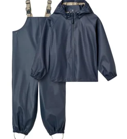 Wheat Regntøj m. Seler - PU - Charlie - Ink