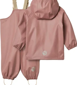 Wheat Regntøj m. Seler - PU - Charlie - Dusty Lilla