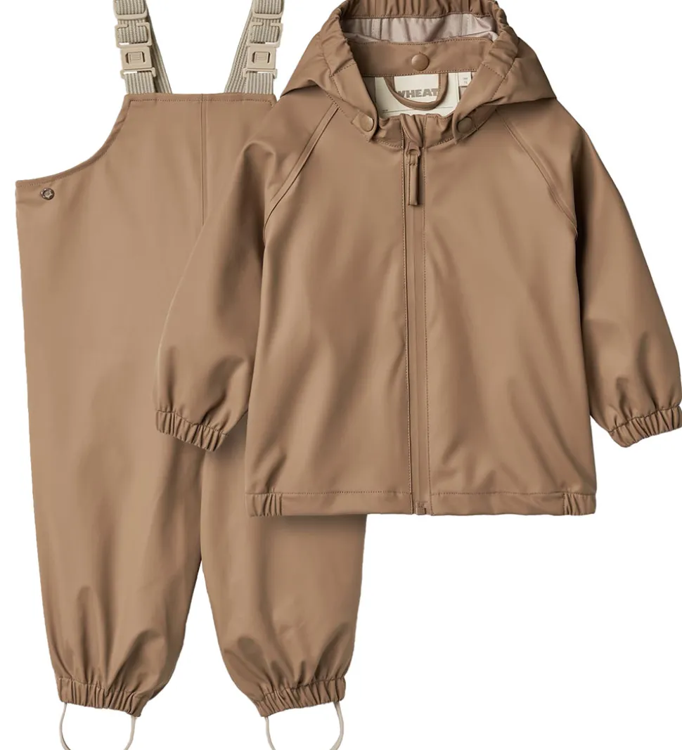 Wheat Regntøj m. Seler - PU - Charlie - Hazel