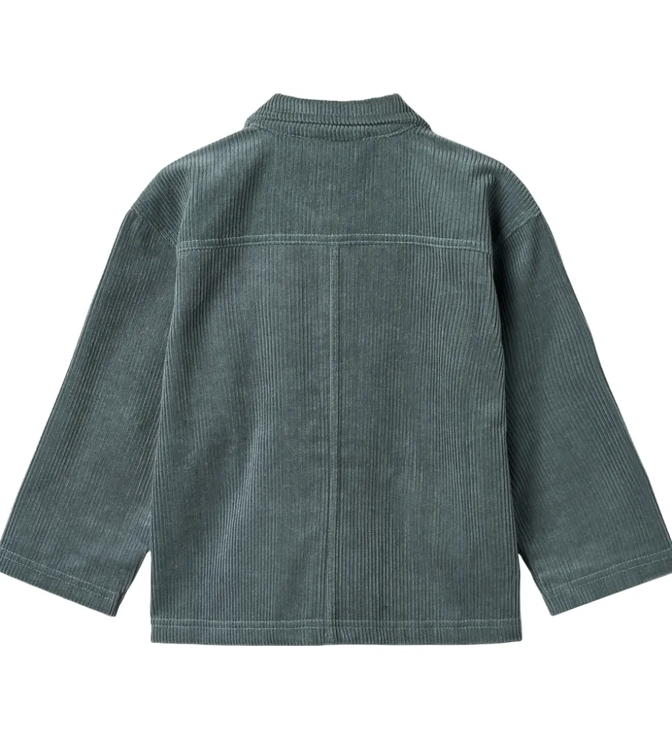 Wheat Skjorte - Fløjl - Sage - Stormy Weather