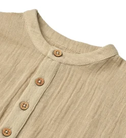 Wheat Skjorte - Musselin - Svend - Soft Sand