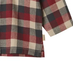 Wheat Skjorte - Shelby - Red Blue Check