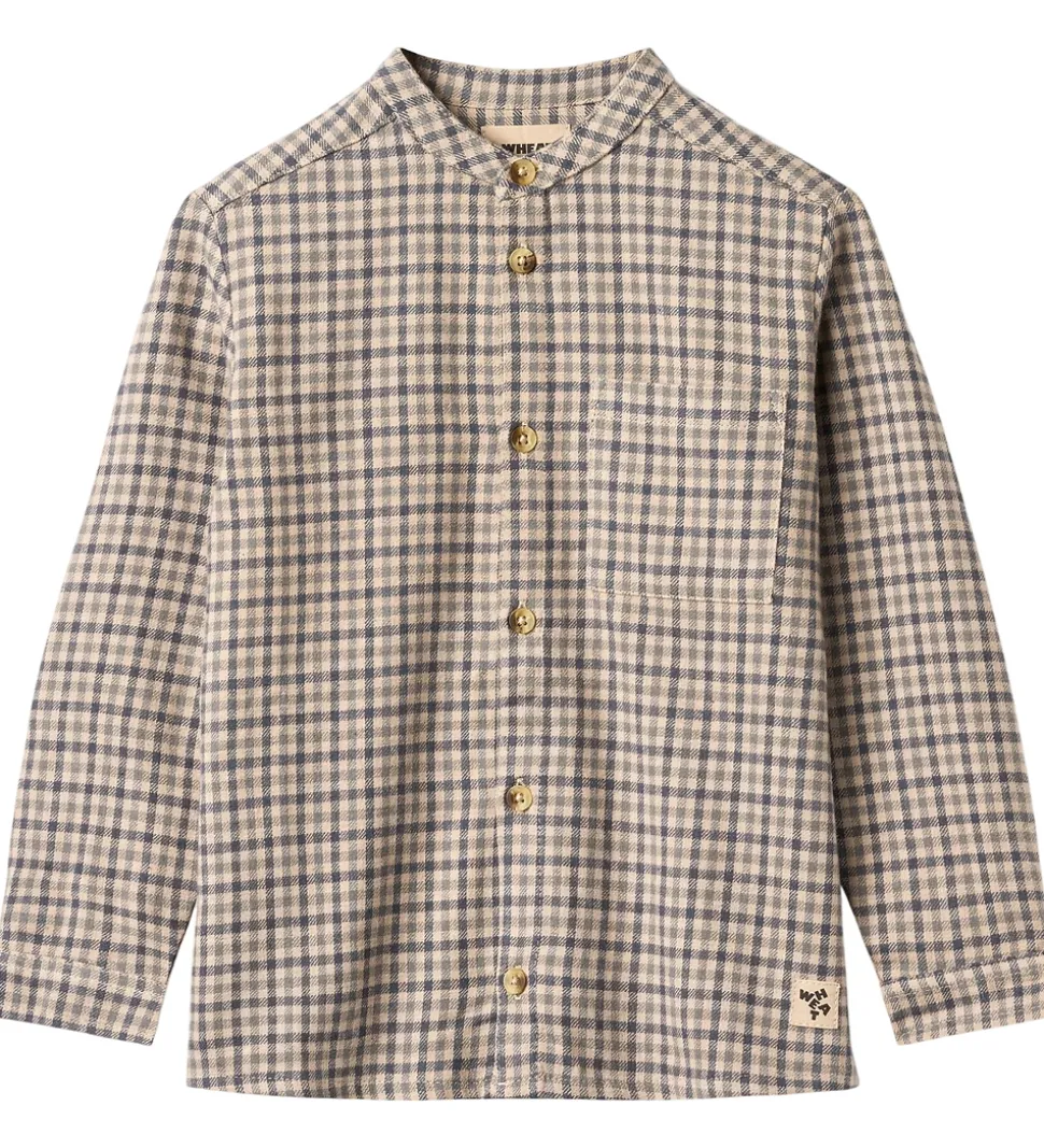 Wheat Skjorte - Willum - Blue Check