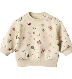 Wheat Sweatshirt - Elliot - Offwhite Holiday