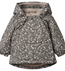 Wheat Vinterjakke - Sascha - Black Sea Open Flowers